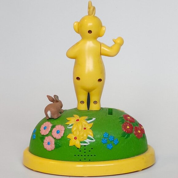 Vintage Teletubbies Laa Laa Animated Musical Piggy Coin Bank Lighted - Picture 7 of 7